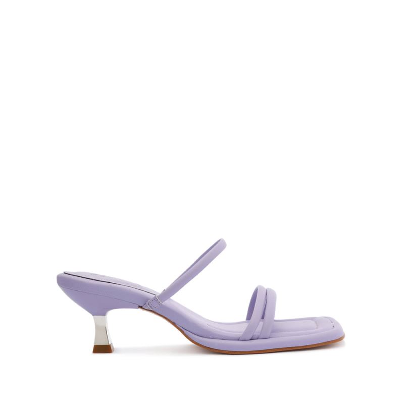 Schutz Agatha Mid Sandal μωβ | ZIqMDUP