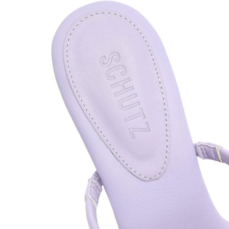 Schutz Agatha Mid Sandal μωβ | a3wludD