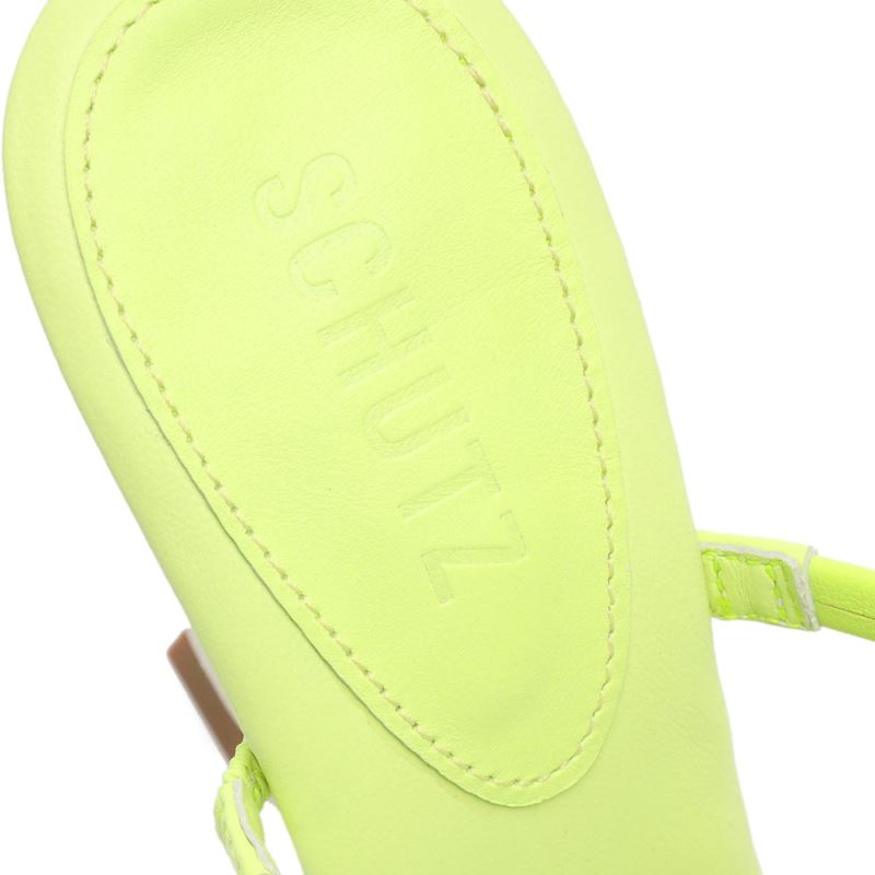 Schutz Agatha Sandal πρασινο | iQCefKy