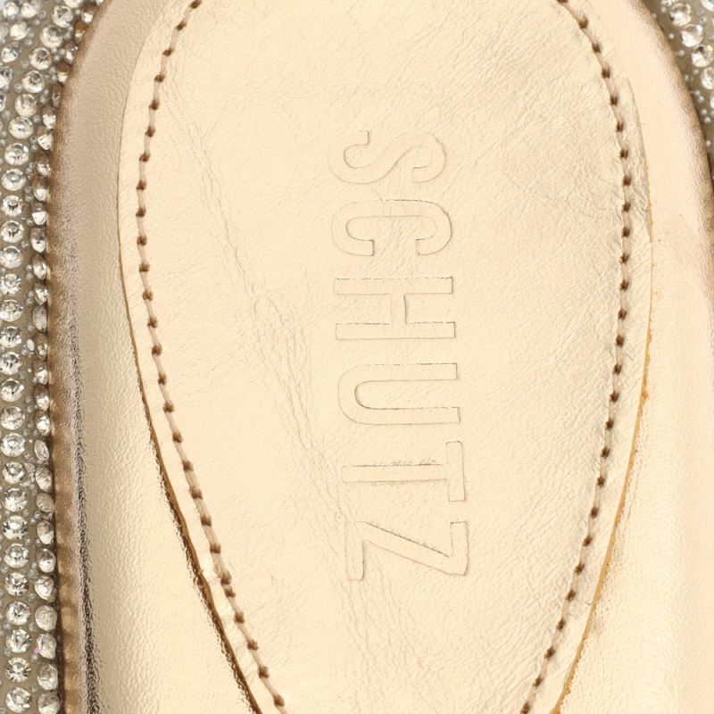 Schutz Alcina Nubuck Sandal χρυσο χρωμα | aUgbQvw