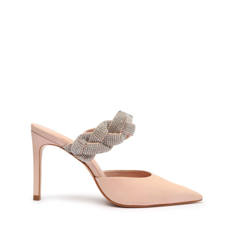 Schutz Anessa Nubuck Pump ροζ | zZjqcl9