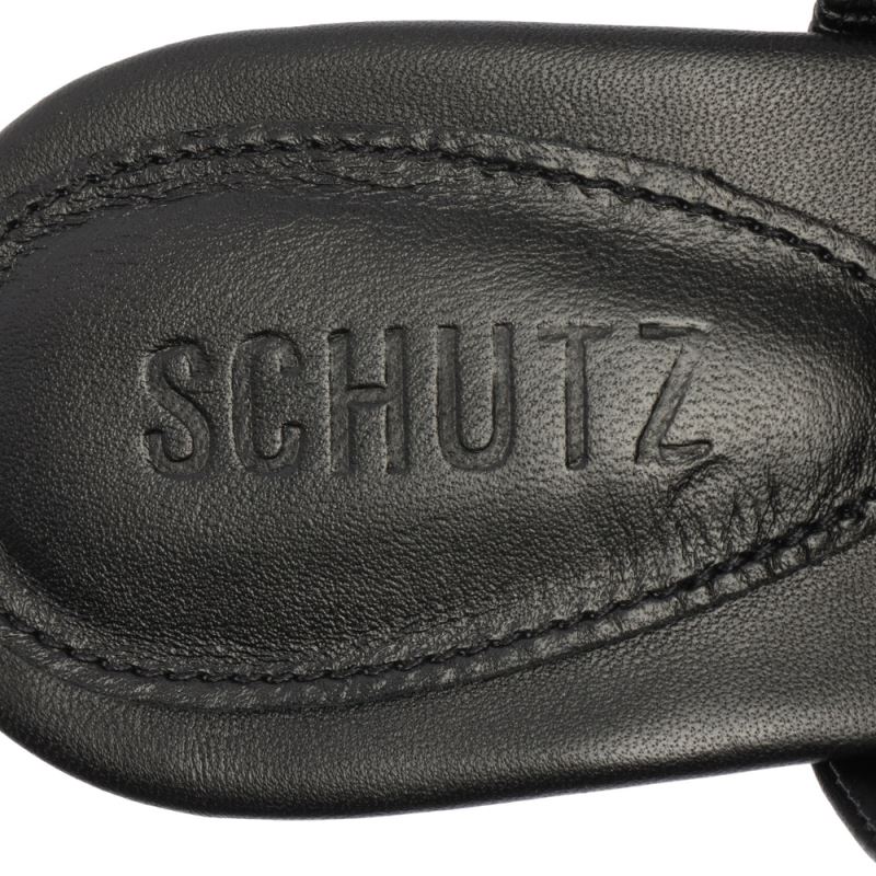 Schutz Aruana δερματινα Sandal μαυρα | VZ2IllF