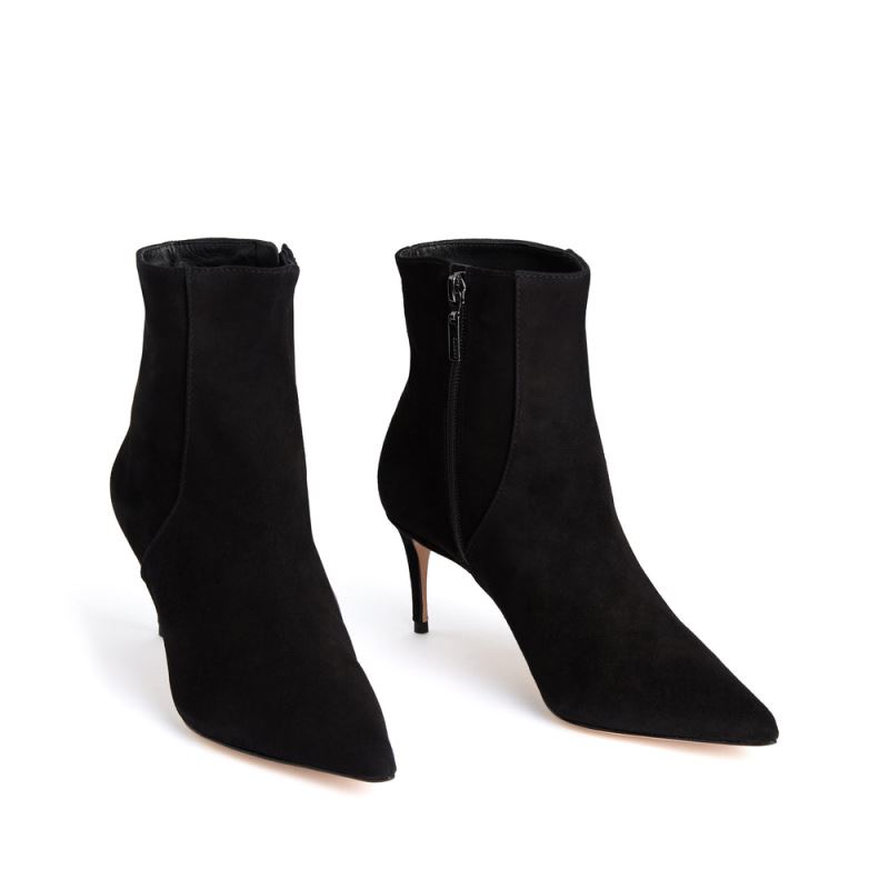 Schutz Bette σουετ Ankle Bootie μαυρα | wDOybMa