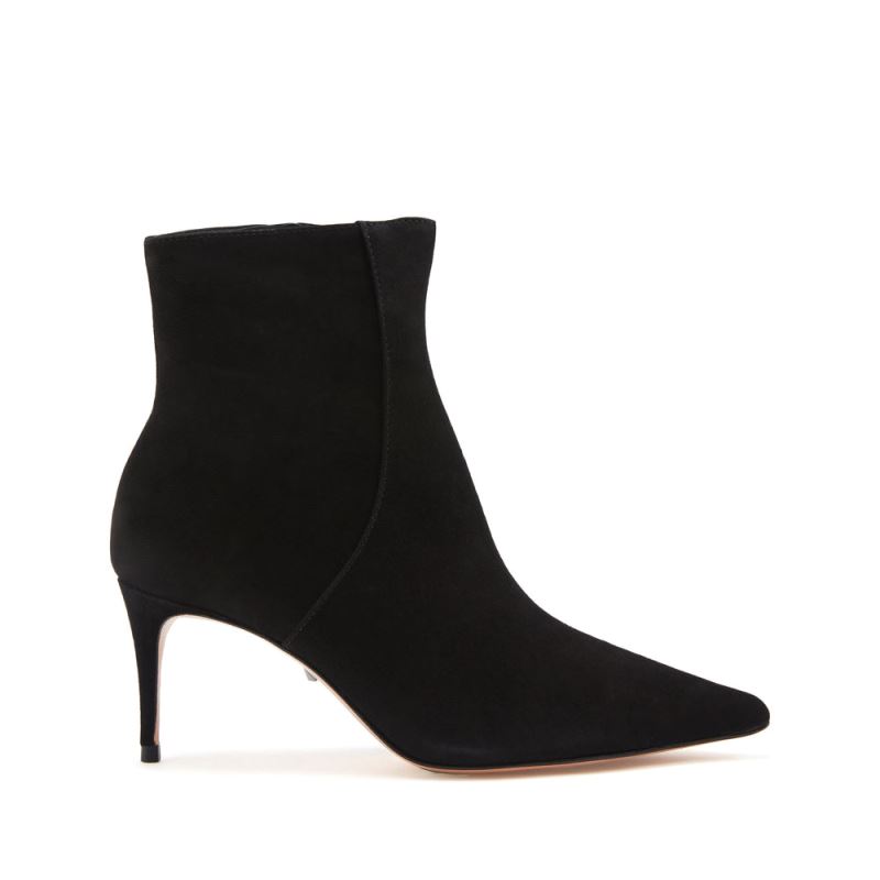 Schutz Bette σουετ Ankle Bootie μαυρα | wDOybMa