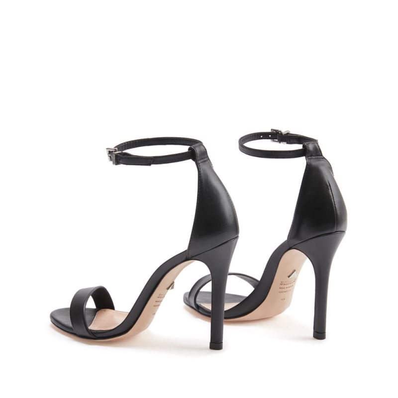 Schutz Cadey-Lee High Heel Sandal with Single toe λουρακια μαυρα | i6Qe1Sa