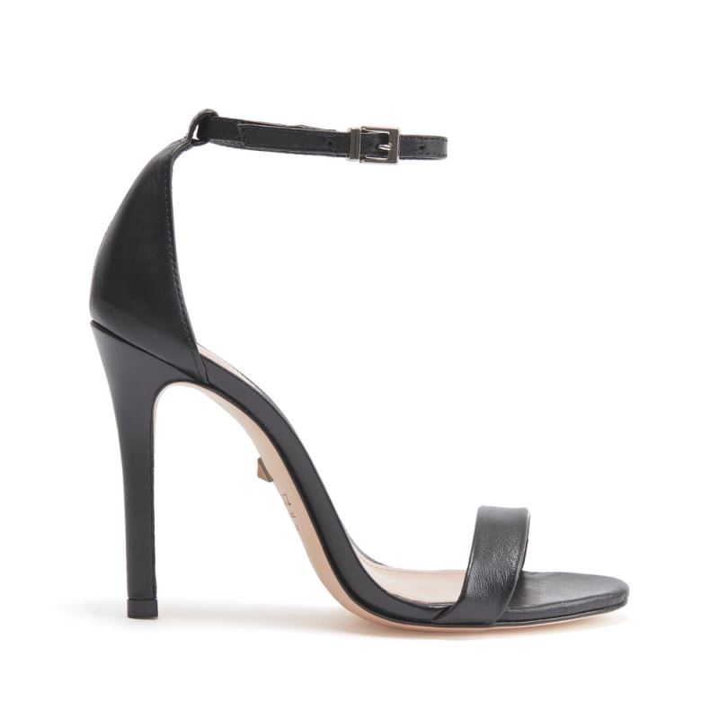 Schutz Cadey-Lee High Heel Sandal with Single toe λουρακια μαυρα | i6Qe1Sa