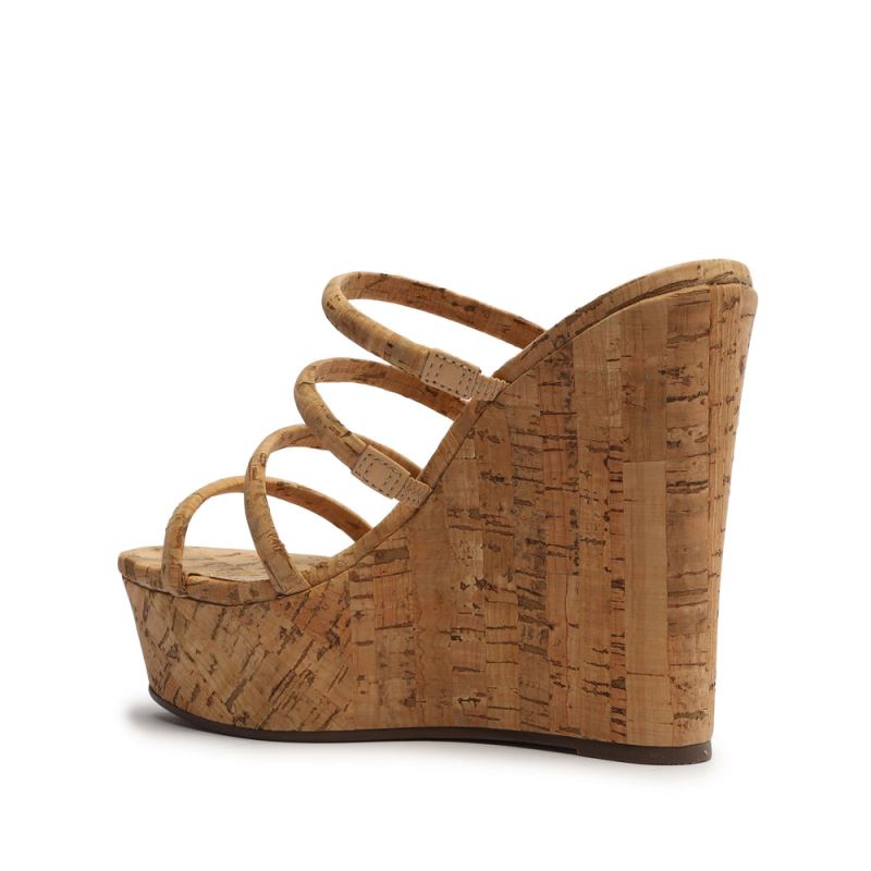 Schutz Cari Cork Sandal Μπεζ | Y5XZFPi