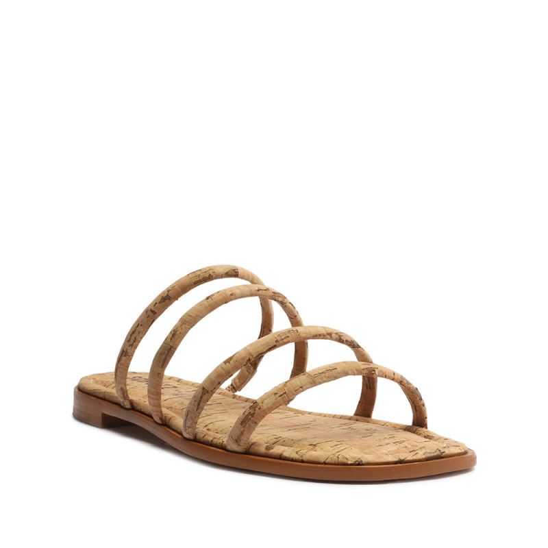 Schutz Cari Cork Sandal Μπεζ | ciswyJC