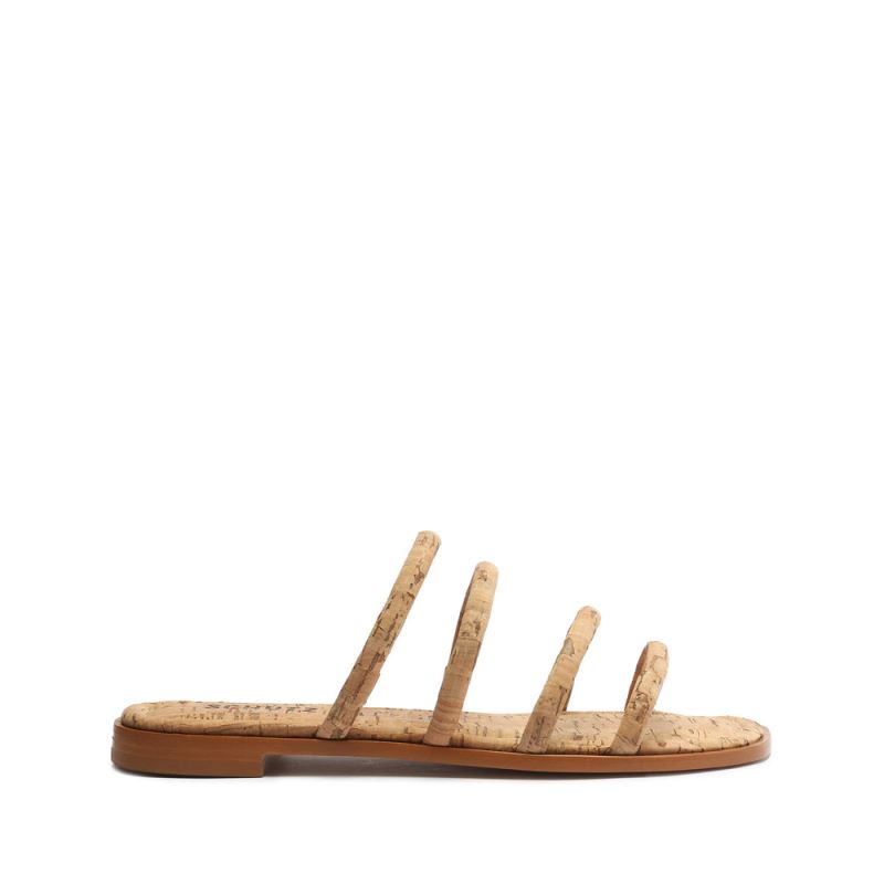 Schutz Cari Cork Sandal Μπεζ | ciswyJC