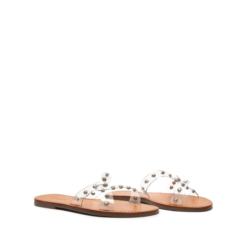 Schutz Cathryn Vinyl Sandal καφε | NMvfNtz