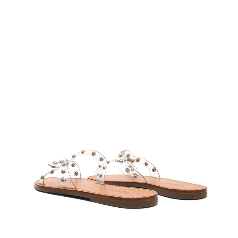 Schutz Cathryn Vinyl Sandal καφε | NMvfNtz