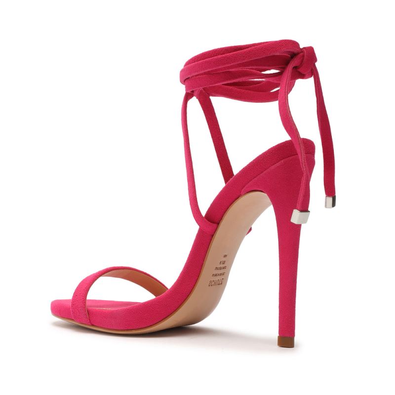 Schutz Cloe σουετ Sandal ροζ | 9DcGkwP