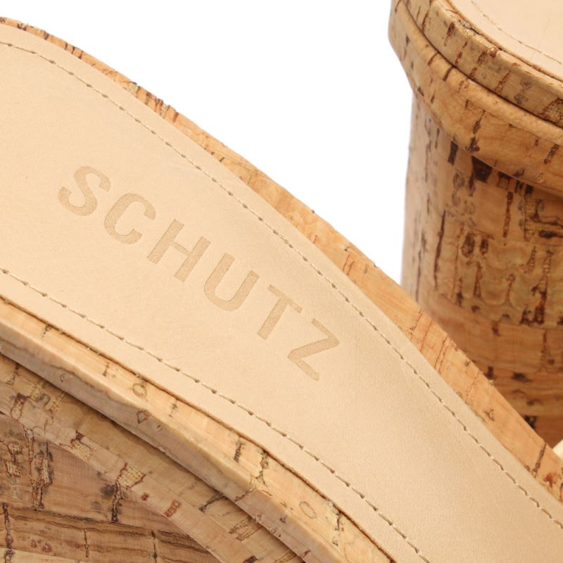 Schutz Dalle Nappa δερματινα Sandal ασπρα | VoSI9XY