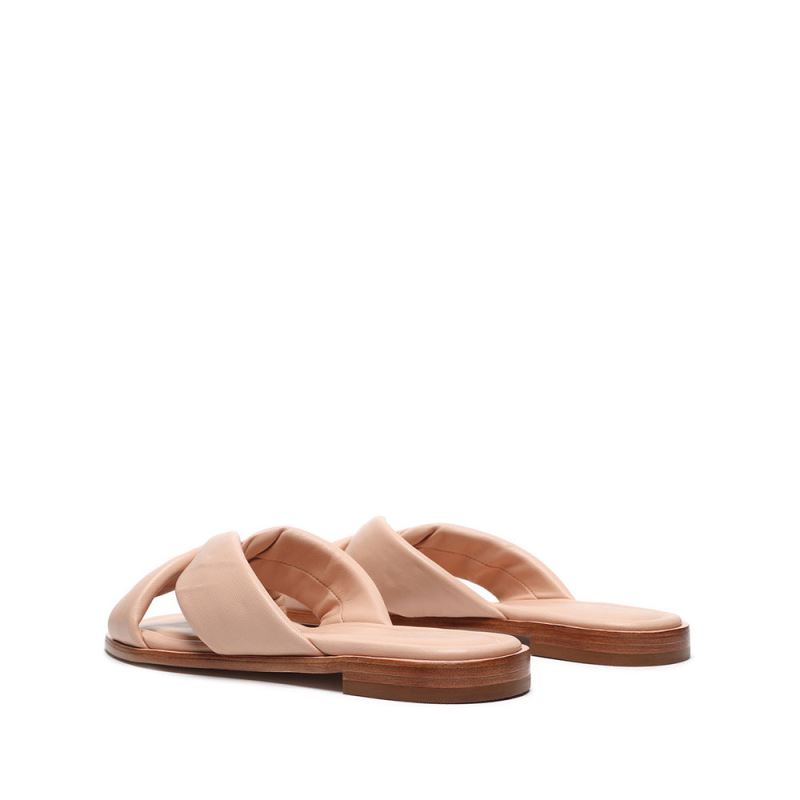 Schutz Fairy Nappa δερματινα Sandal ροζ | SqbVIVJ