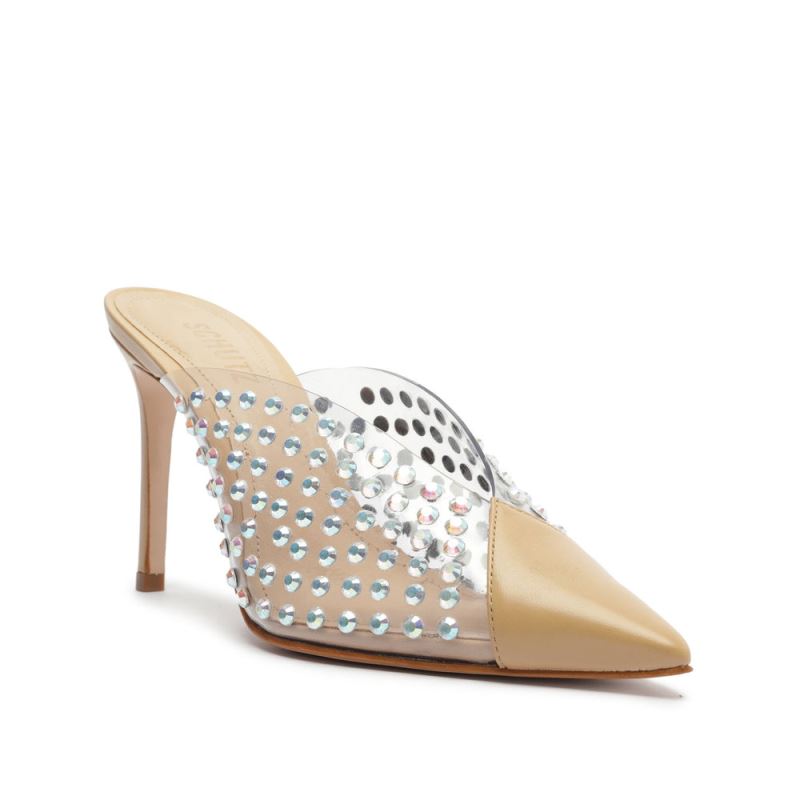 Schutz Greece Vinyl & Crystals Pump ανοιχτο | 4nTJRWr