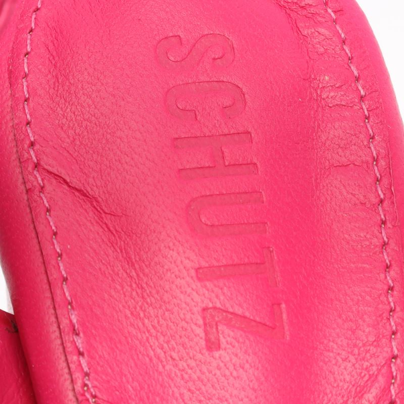 Schutz Kaila flatforms Nappa δερματινα Sandal ροζ | FdxpSTZ