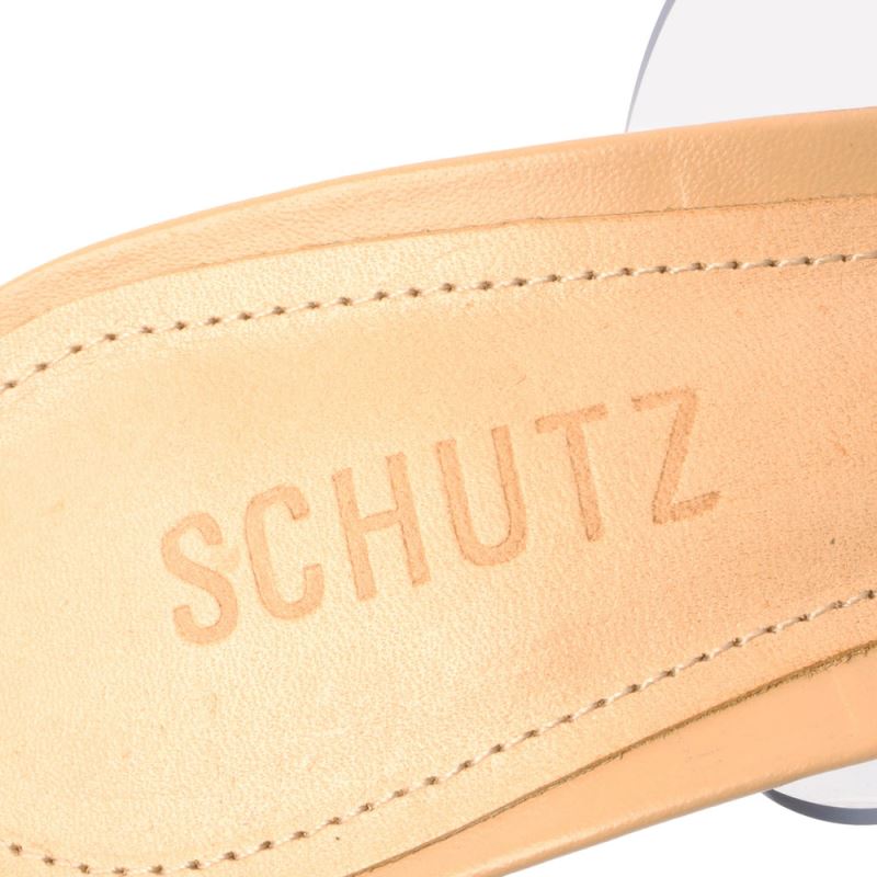 Schutz Laureen Vinyl & Crystal Sandal ανοιχτο | Ung0Ugd