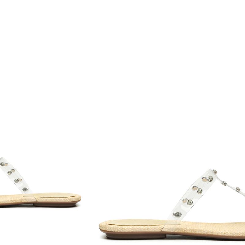 Schutz Loretta Vinyl Sandal Transparent | fBX3YIt