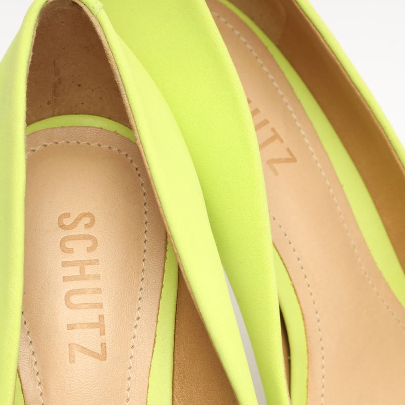 Schutz Lou Lo Nubuck Pump πρασινο | Ilfcae1