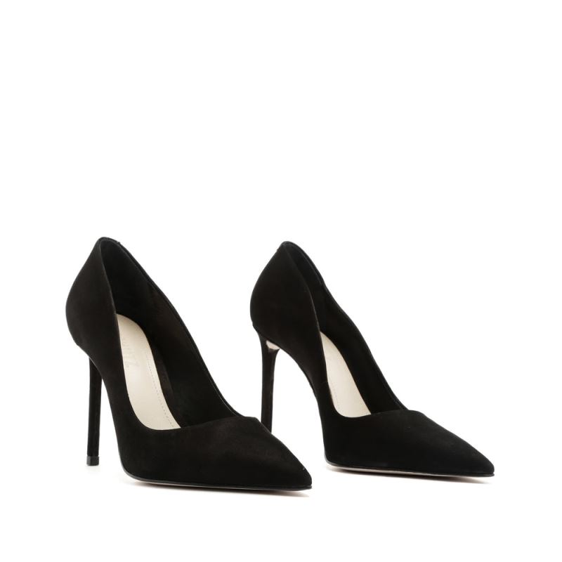 Schutz Lou Pump: κλασικα Shoe with a Pointed toe μαυρα | MC2qDLS