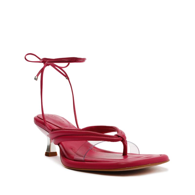 Schutz Meghan Mid Vinyl Sandal ροζ | 287r38m