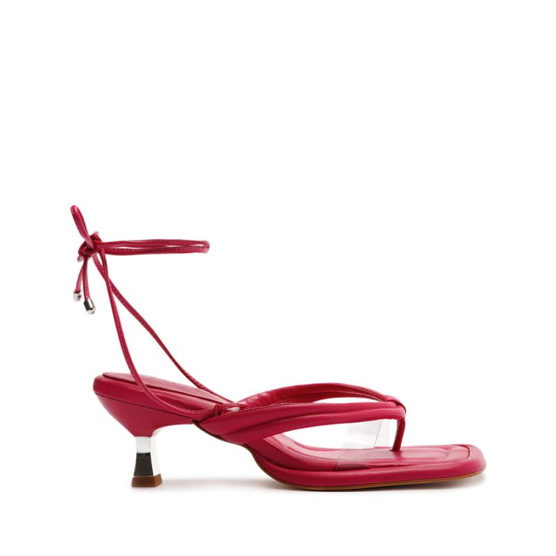 Schutz Meghan Mid Vinyl Sandal ροζ | 287r38m