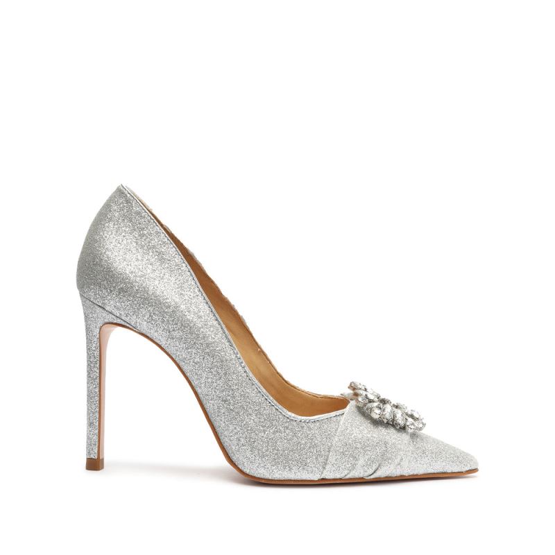 Schutz Meisho Glam Pump ασημι | HFowfG3