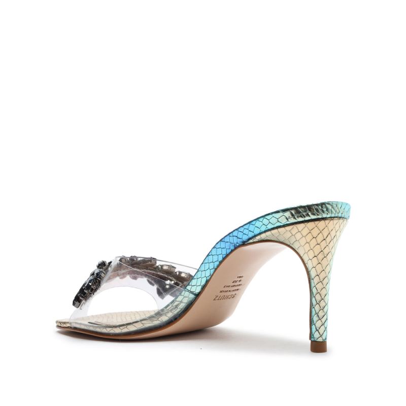 Schutz Shary Vinyl & Crystal Sandal Πολύχρωμο | SN4GiBR