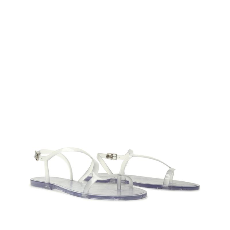 Schutz Tanner Jelly Sandal Clear | CBWwjVy