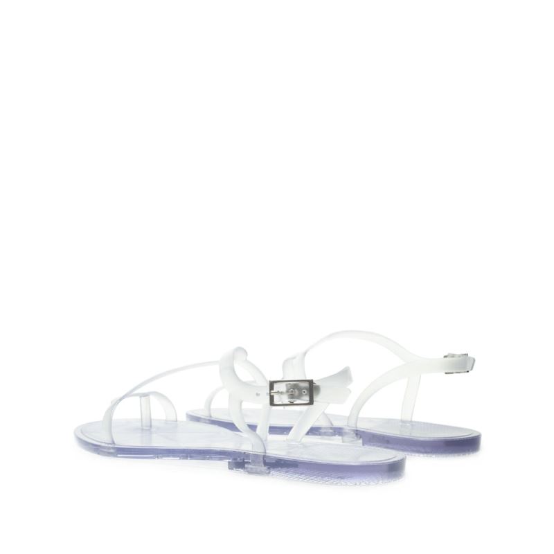 Schutz Tanner Jelly Sandal Clear | CBWwjVy