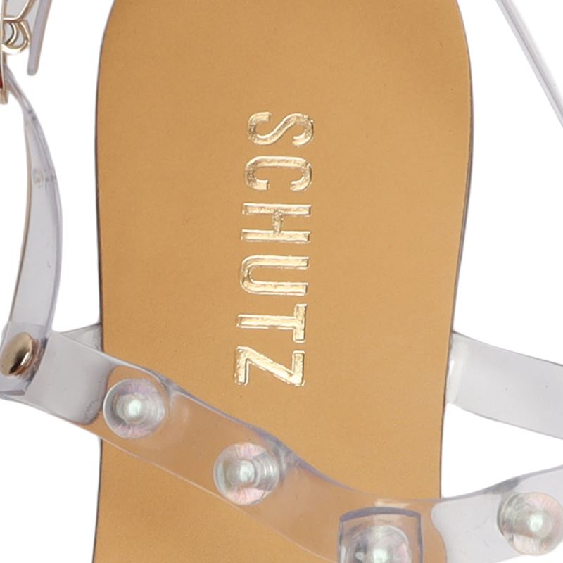 Schutz Yarin Vinyl Sandal μπλε | 2D2tRZ1