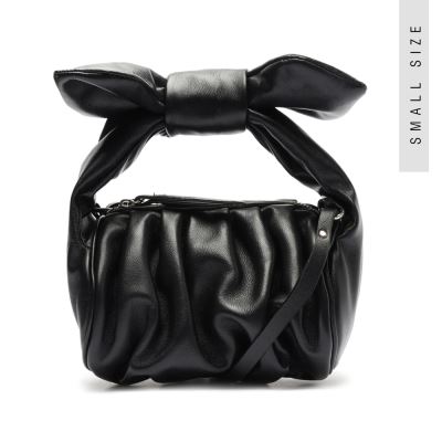 Schutz Demi Mini δερματινα Crossbody Bag in Black μαυρα | GCLGHu4